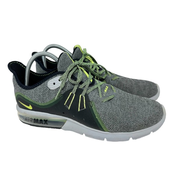 Nike Other - Nike Air Max Sequent 3 Shoes Men’s 9.5 Cool Grey Volt 921694-007